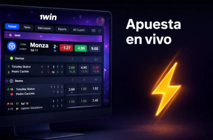 Apuestas en vivo en 1win betting para seguir los eventos en tiempo real