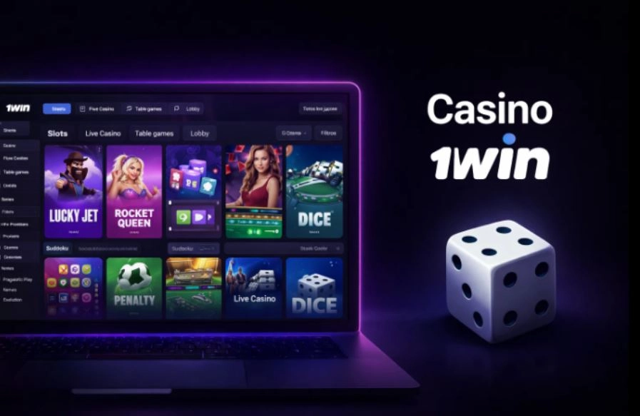1win casino con slots y mesas en vivo